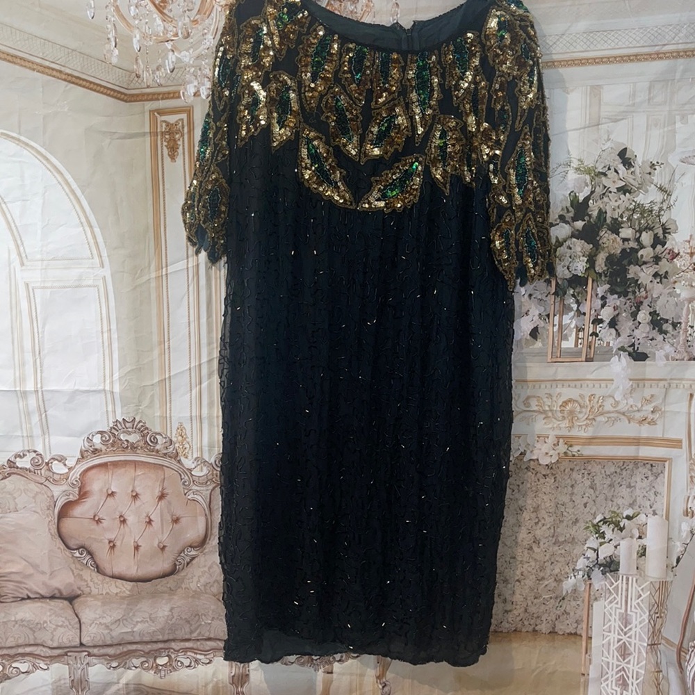 Vintage sequin dress
